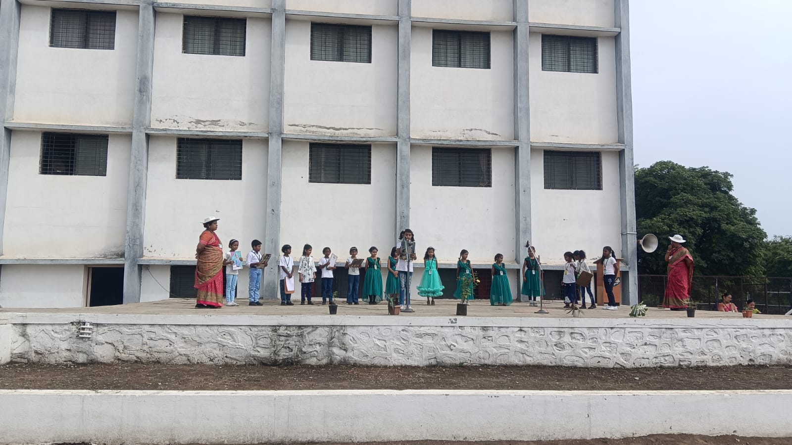 Plantation Day celebration by III std. on 18.07.2026